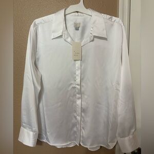 A New Day Women's White Blouse